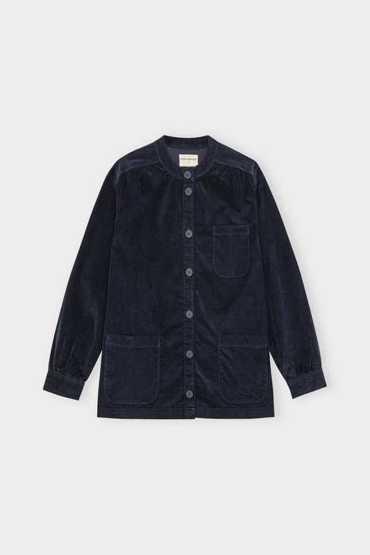 Tales shirt corduroy: Dark navy / M