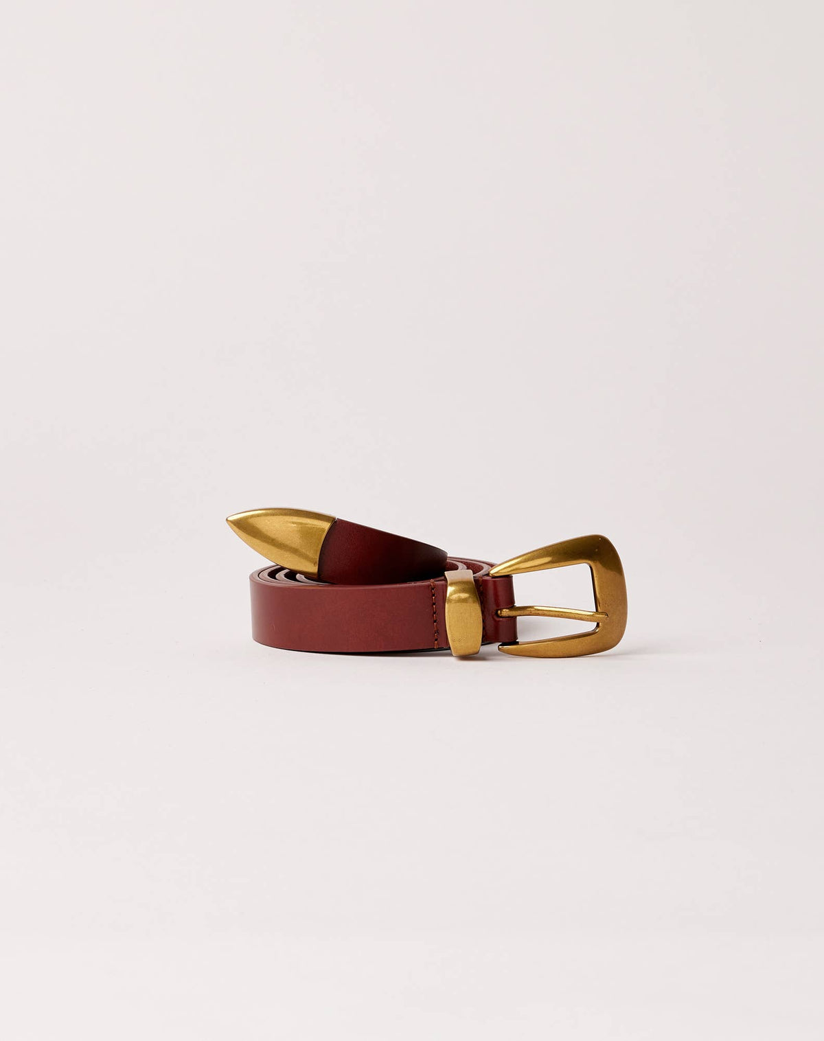 BELT MIMI MAHOGANY: SM