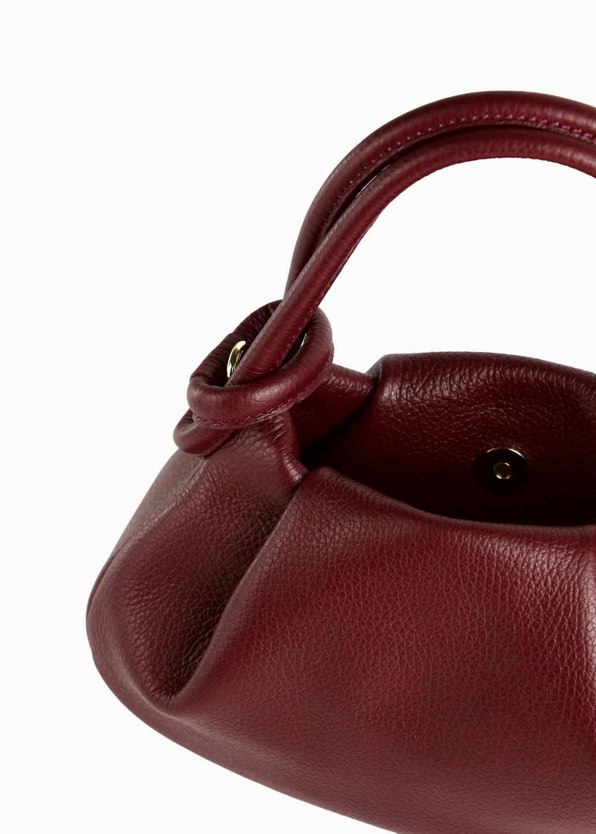 Borsa a mano Lisa in Burgundy
