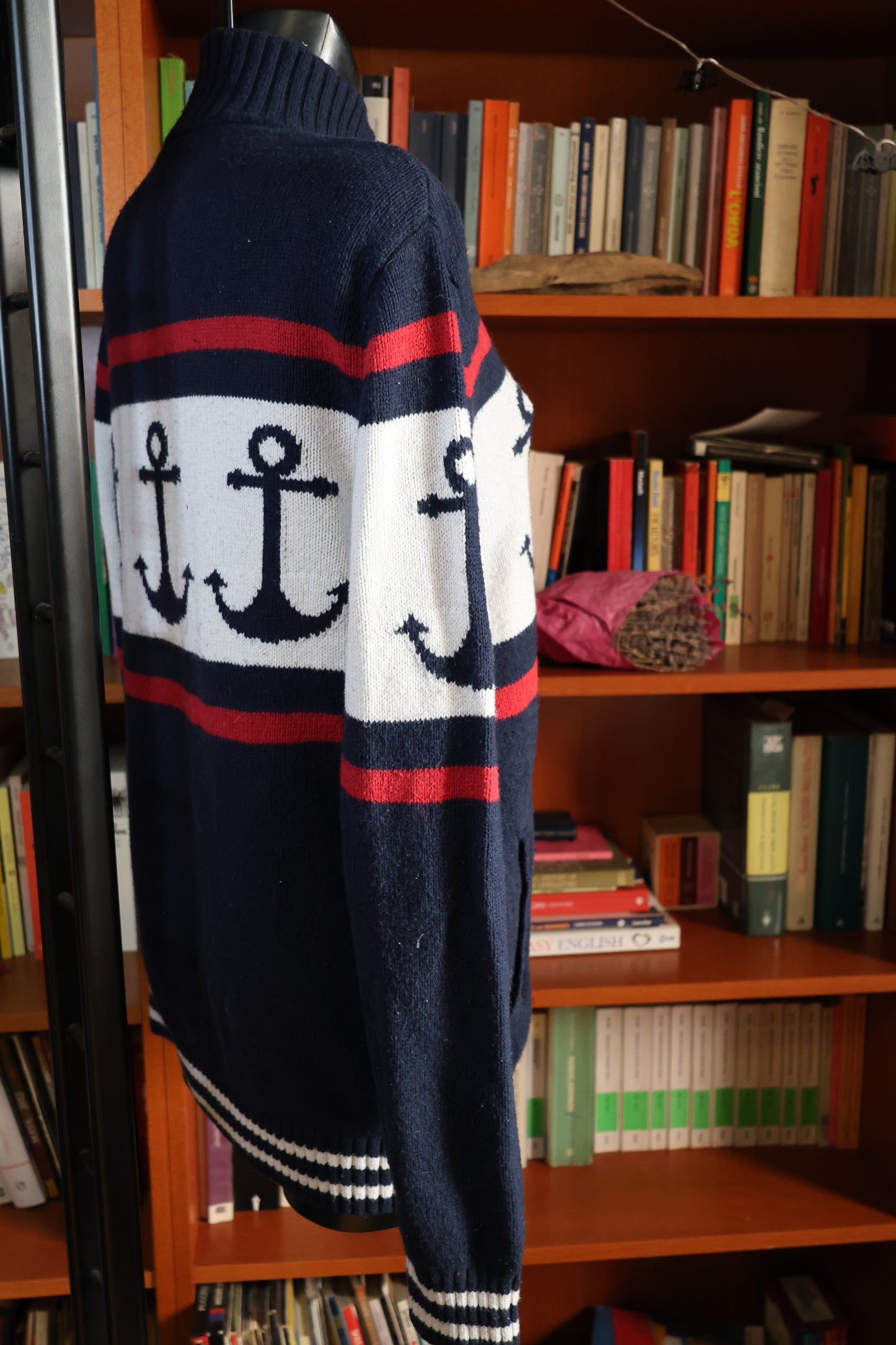 Sweater with anchors