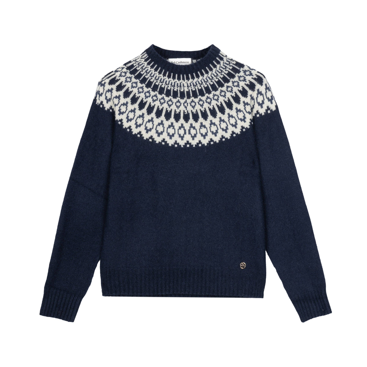 Martina Cashmere Sweater Navy: M