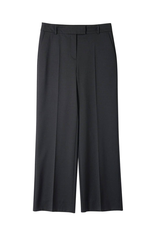 Pantaloni Boston CAPSULE in misto lana italiano, neri, taglia L