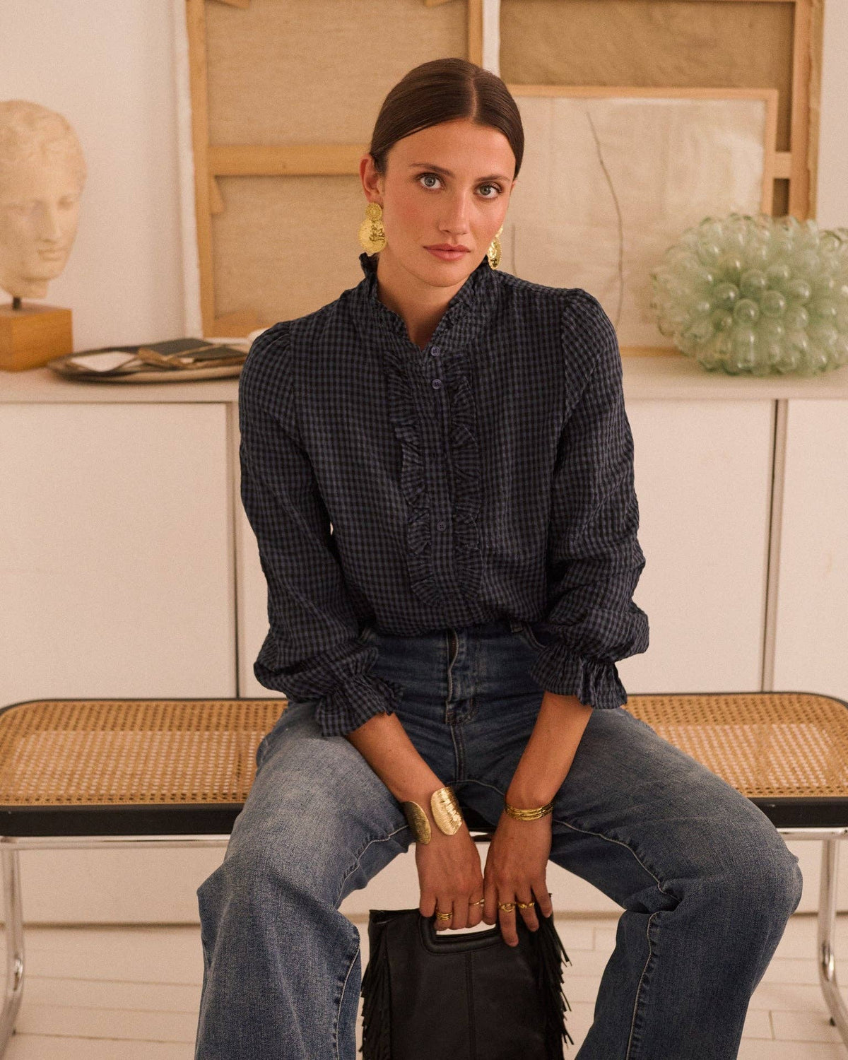 Ludovic shirt: Noir / S