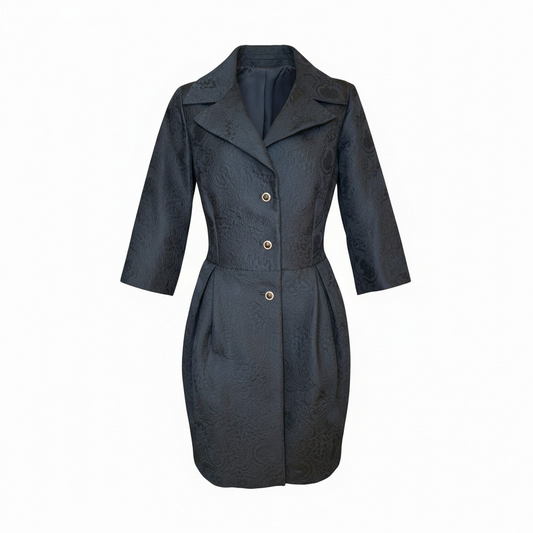 Soprabito nero elegante da donna