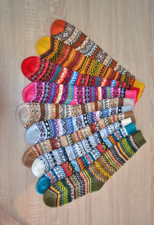 Calze Termiche in lana di Alpaca