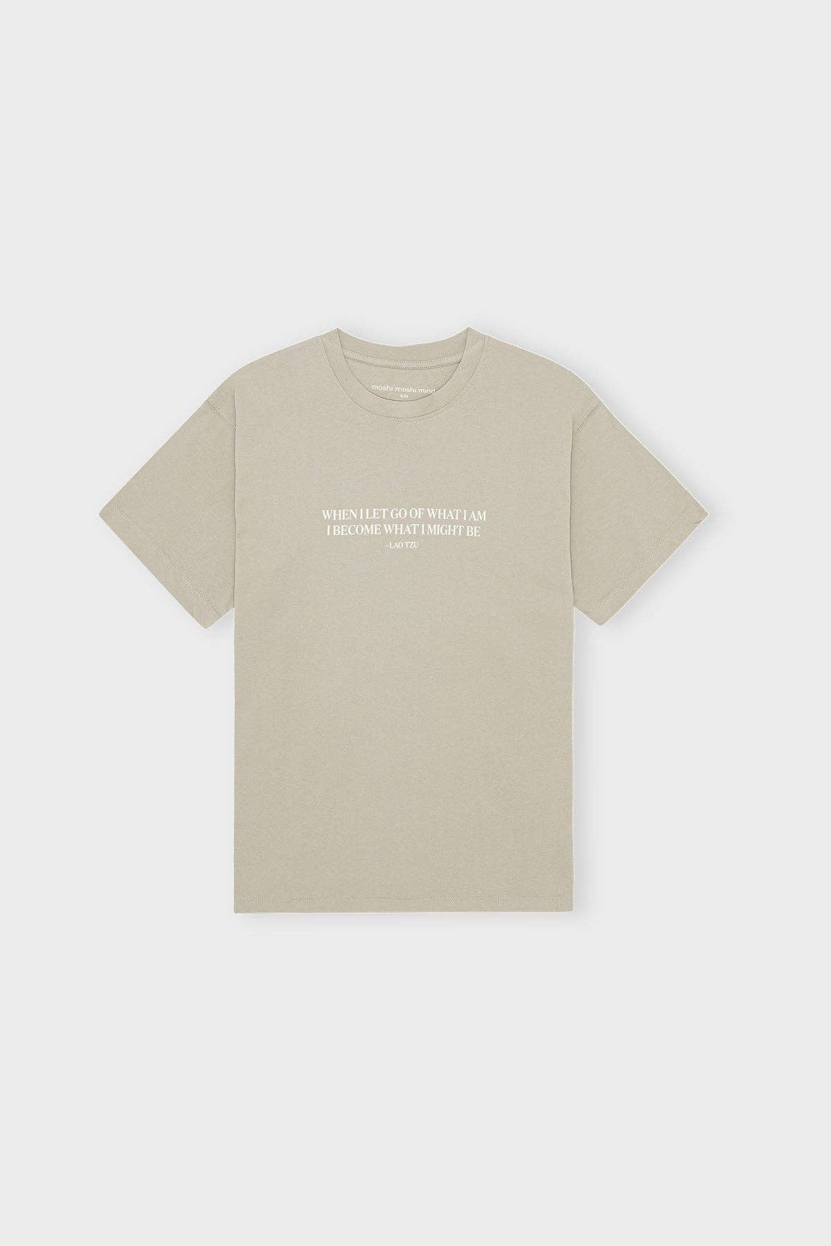 Tao tee: Willow gray / S/M