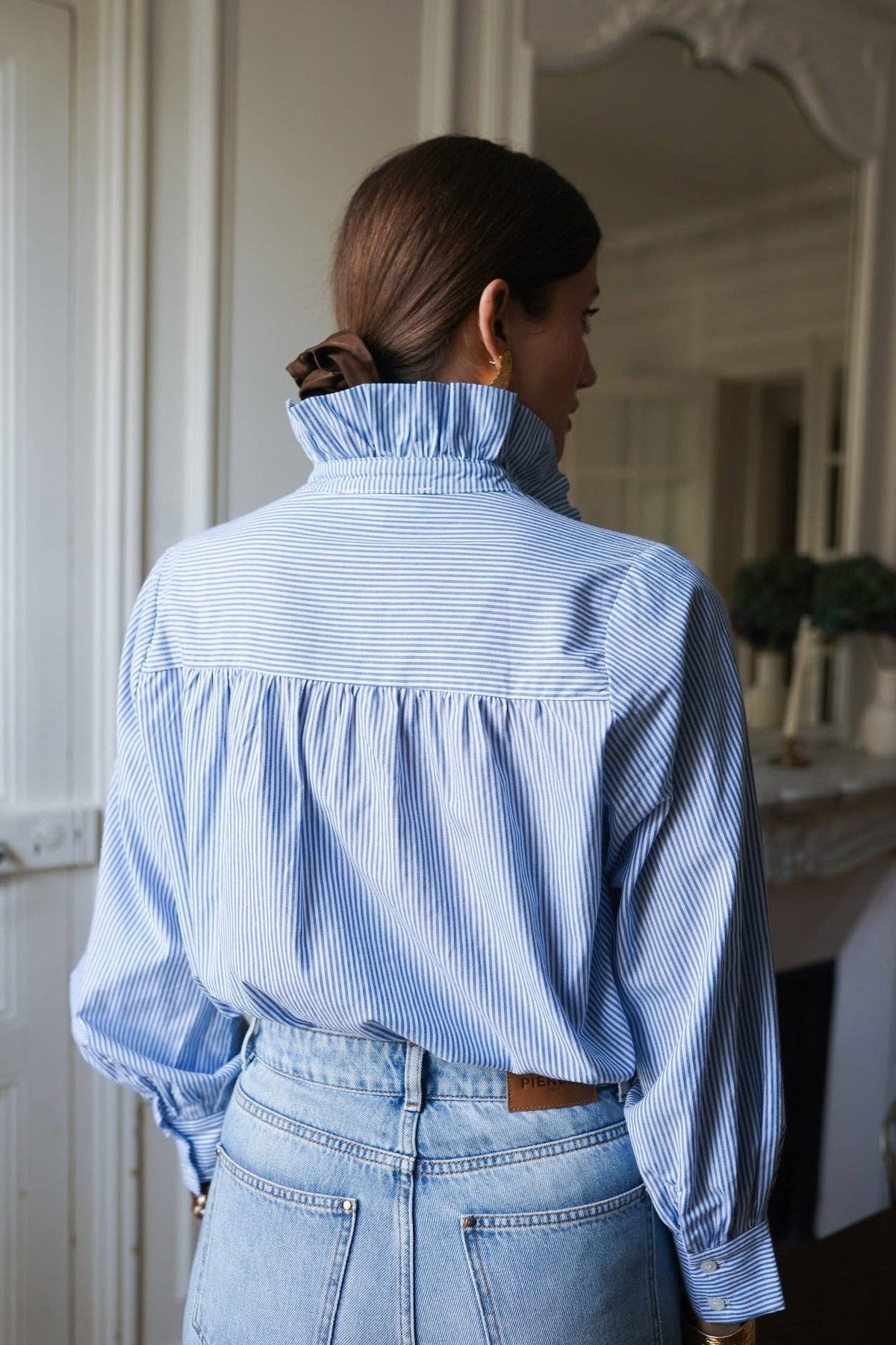 Nancy Shirt: Bleu / XL