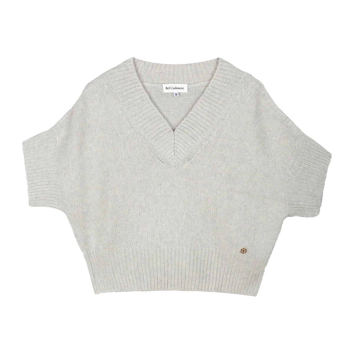 LARA CASHMERE AND SILK SWEATER: M