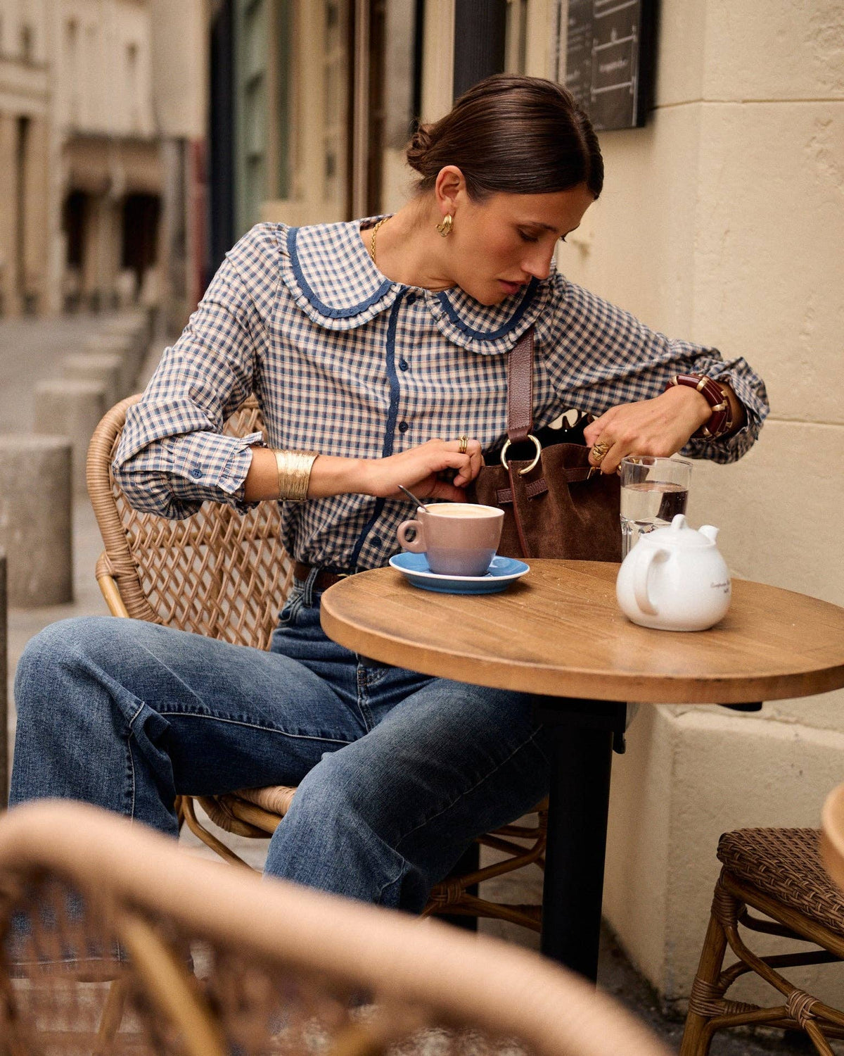 Marceau shirt: Blue / S