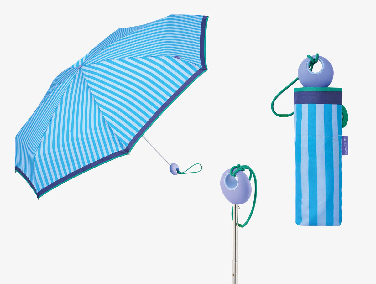 Mini Joy Foldable Umbrella Stripes | UPF50+