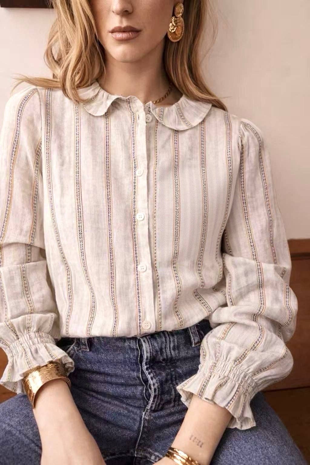 Solen shirt: Navy / M/L
