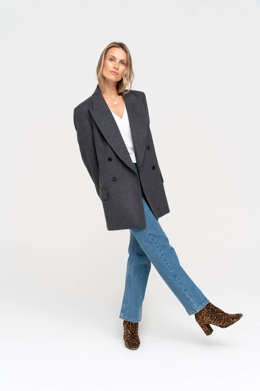 Jeans 'LA PARISIENNE'  | flattering slim fit: Blue / S