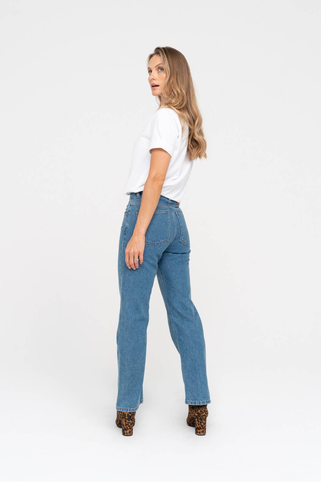 Jeans 'LA PARISIENNE'  | flattering slim fit: Blue / S