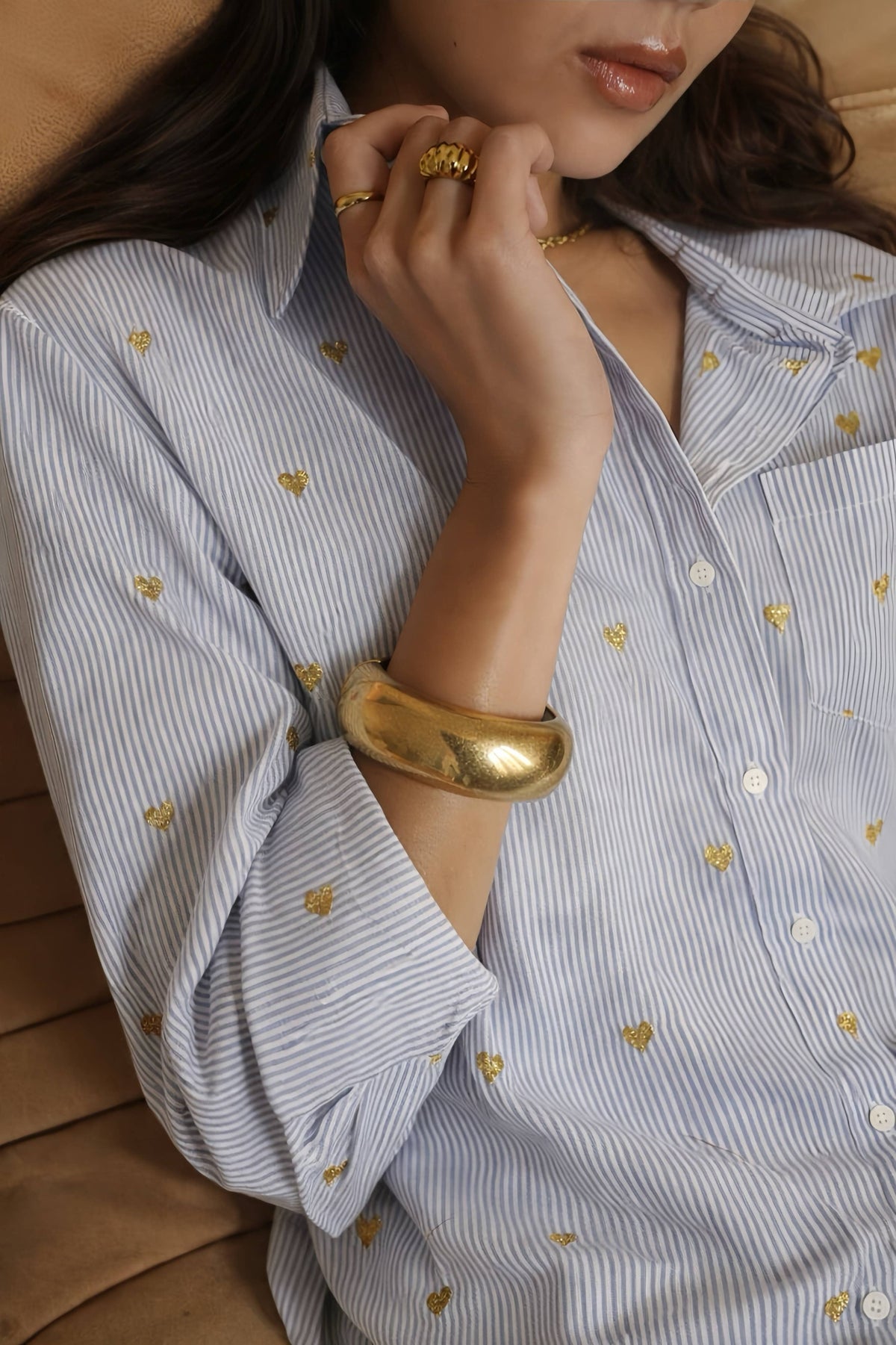 Valentina shirt: Rouge / S/M