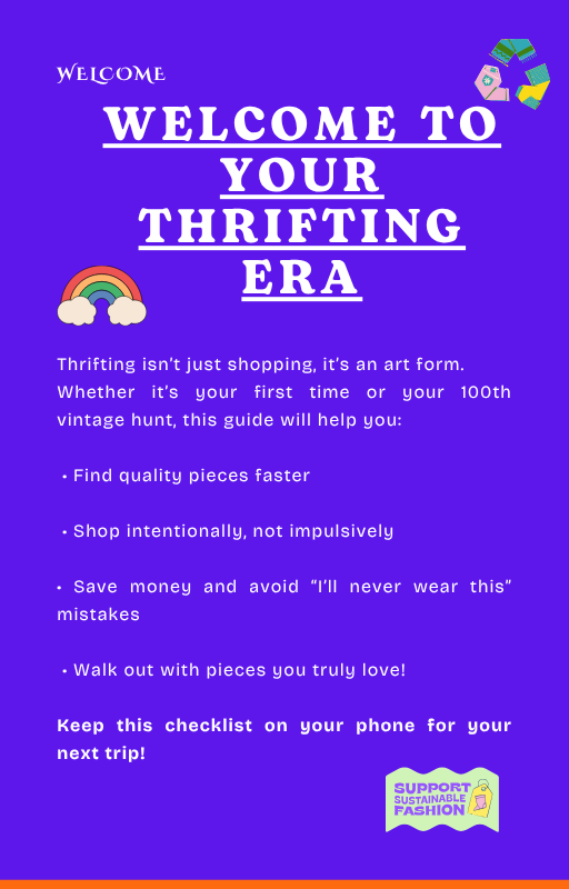 Thrift Like A Pro: The Ultimate Second-Hand Shopping Checklist