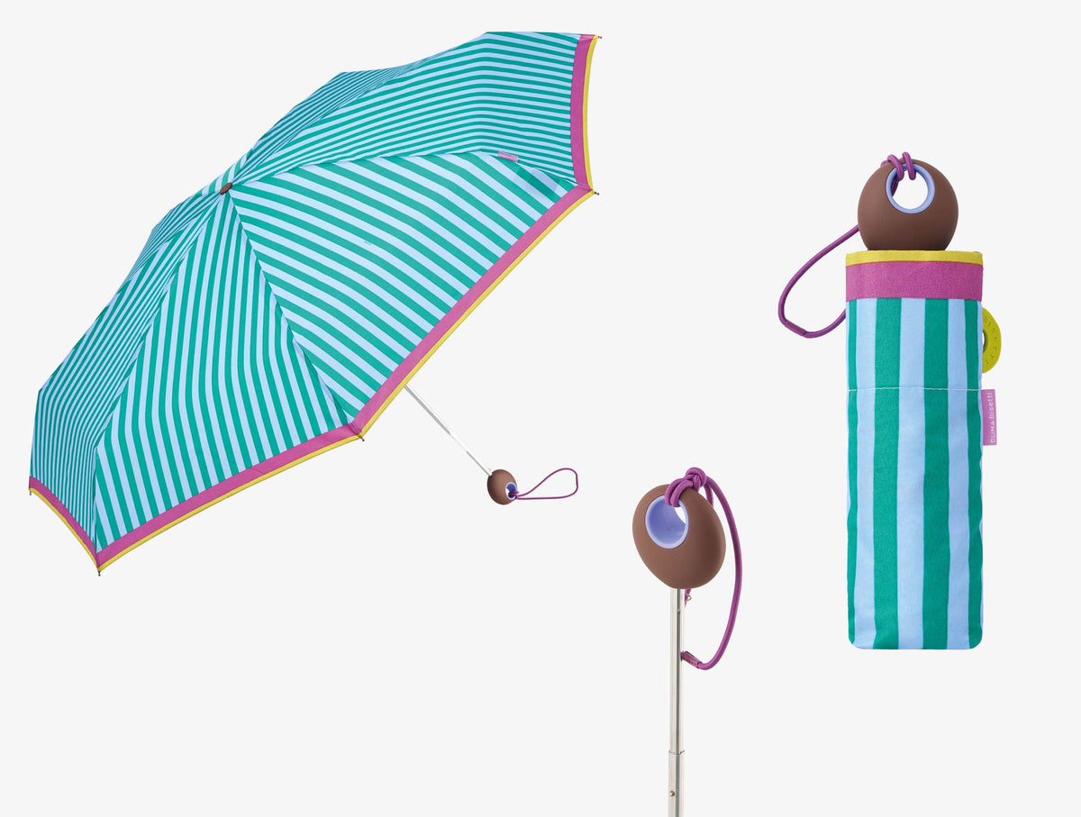 Mini Joy Foldable Umbrella Stripes | UPF50+