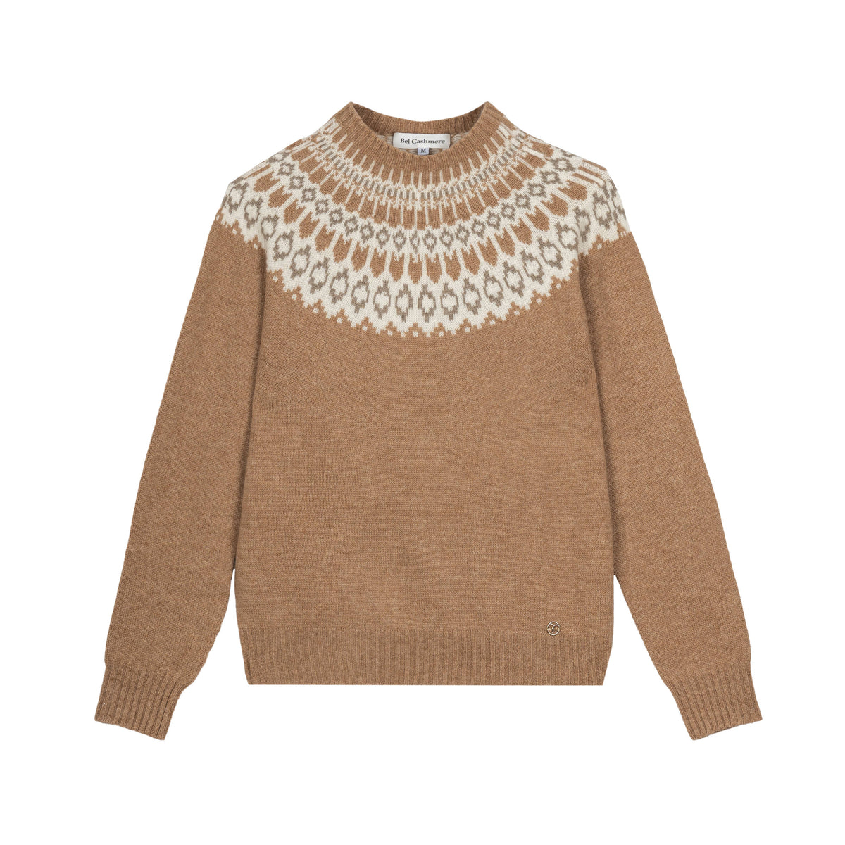 Martina Cashmere Sweater Camel: S