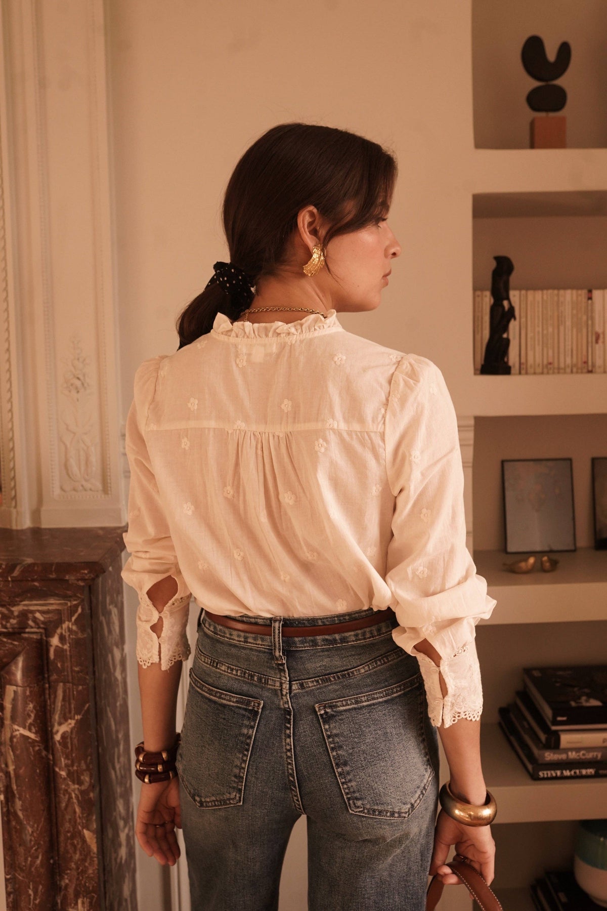 Blandine shirt: Beige / S