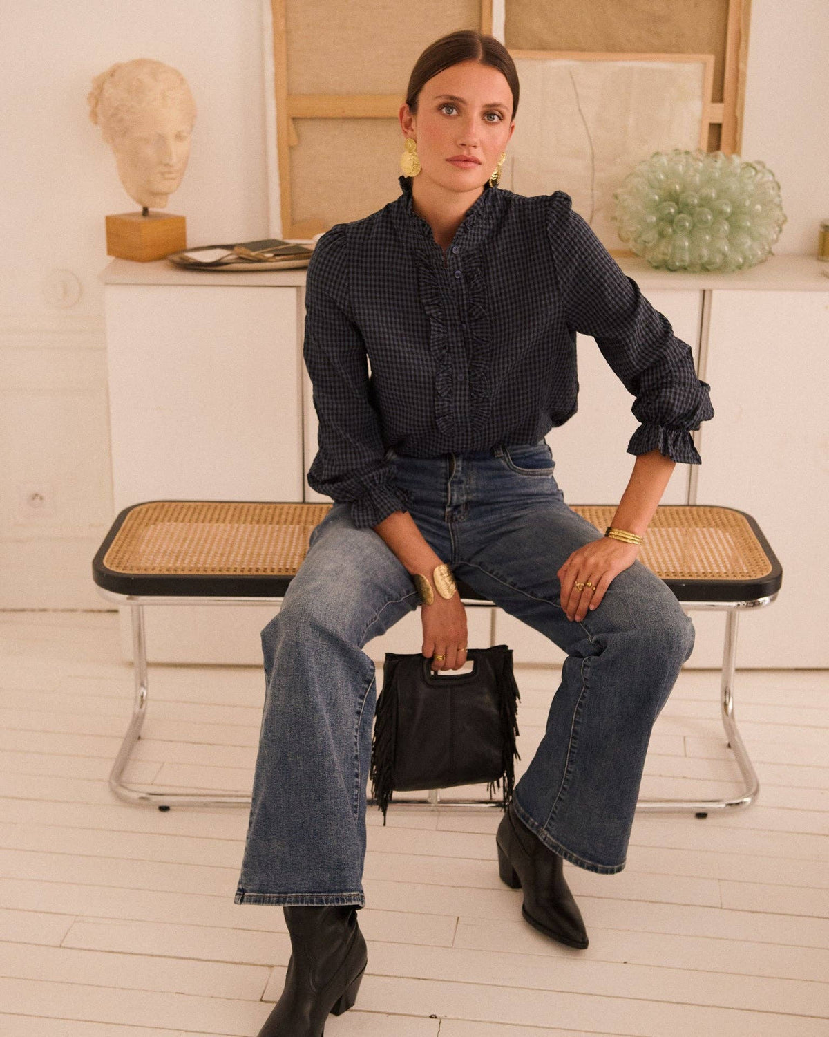 Ludovic shirt: Noir / S