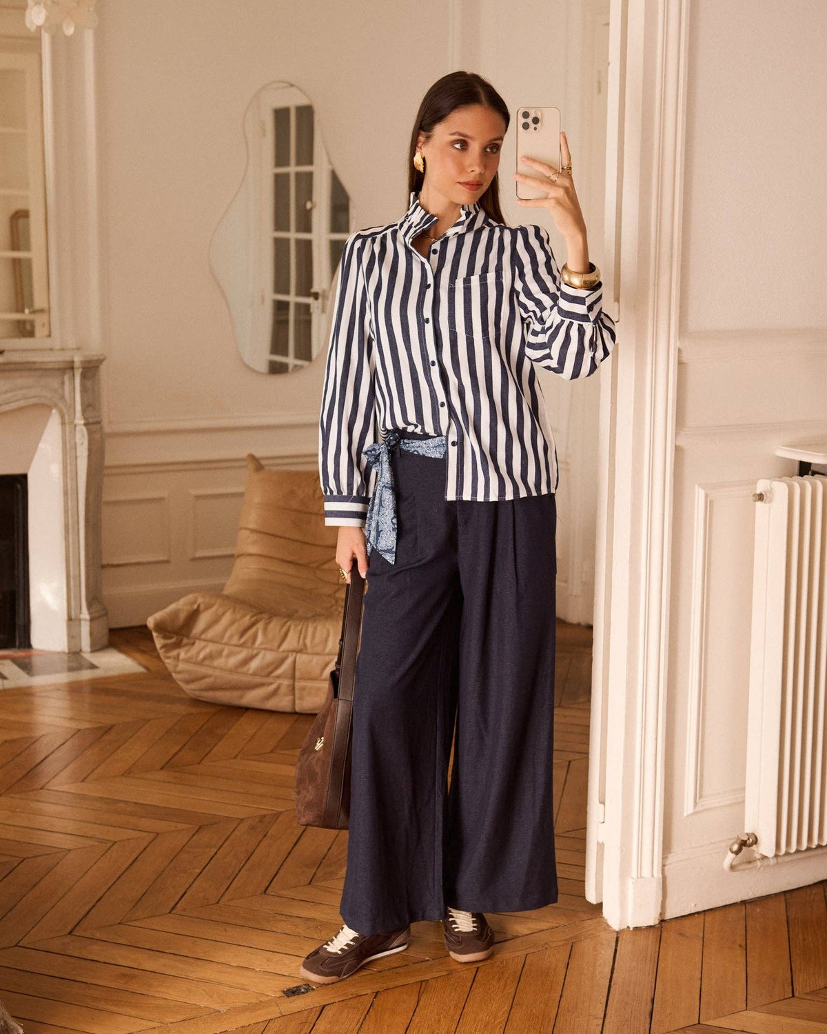 Dottie shirt: Navy / S