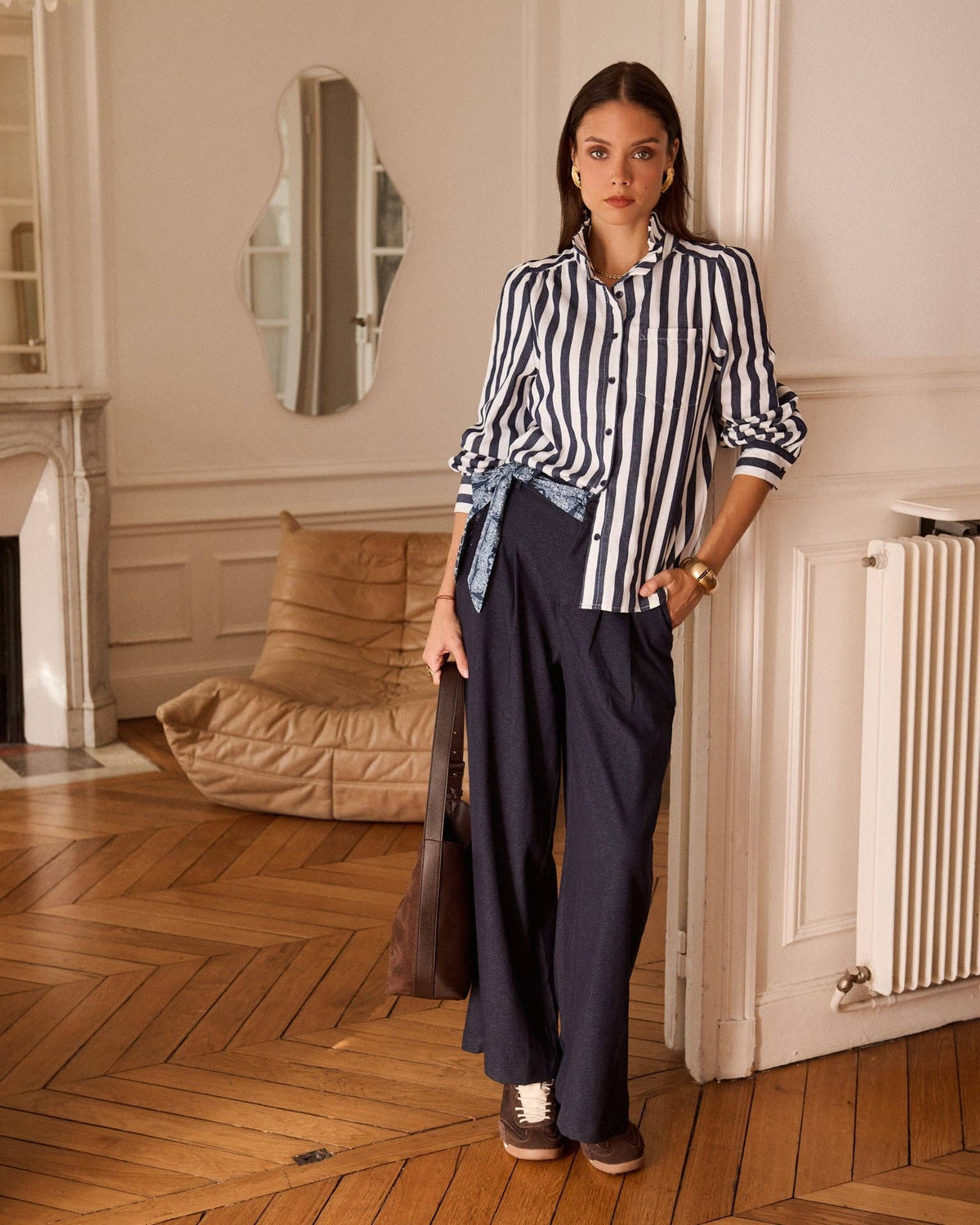 Dottie shirt: Navy / M