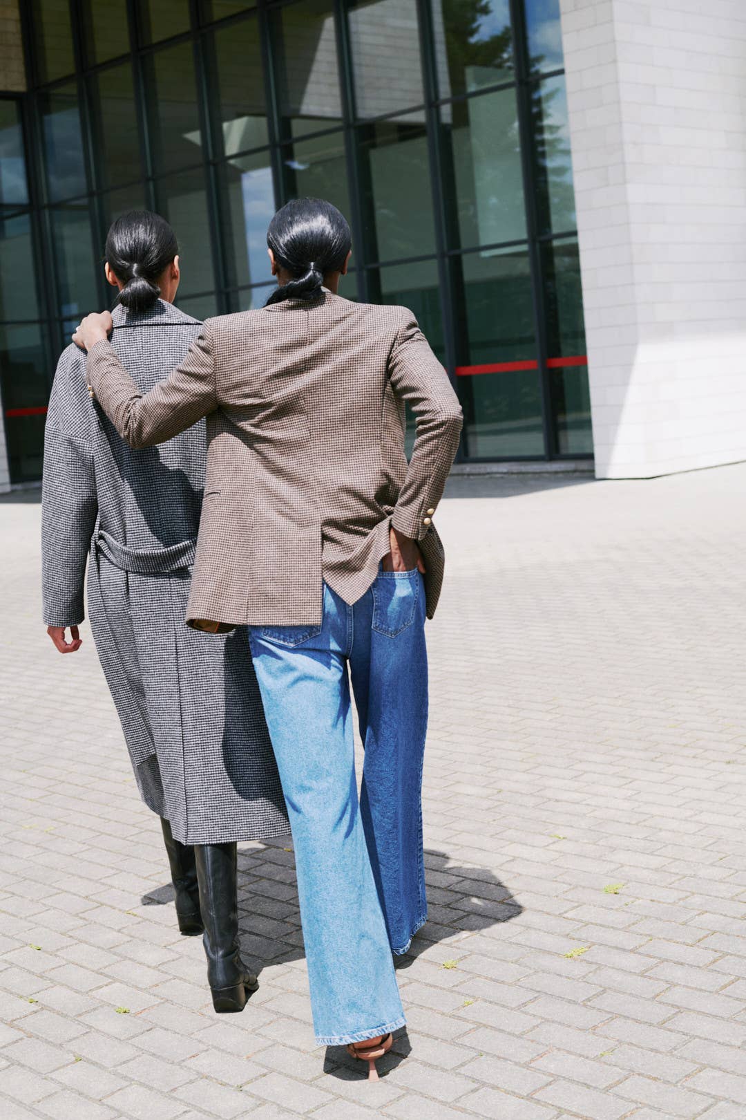 Jeans 'HARLEM' | wide leg quality denim: Blue / M