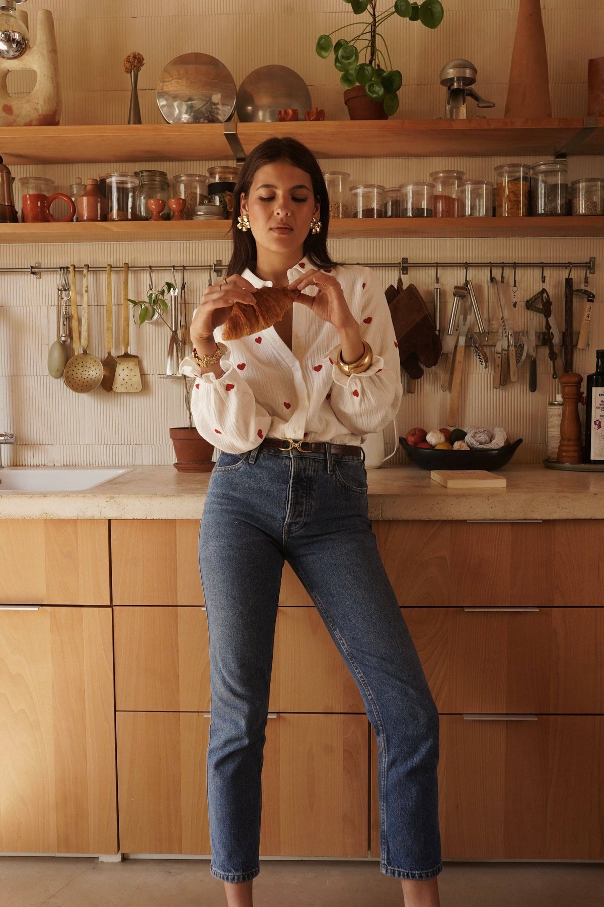 Lou Shirt: White / S/M