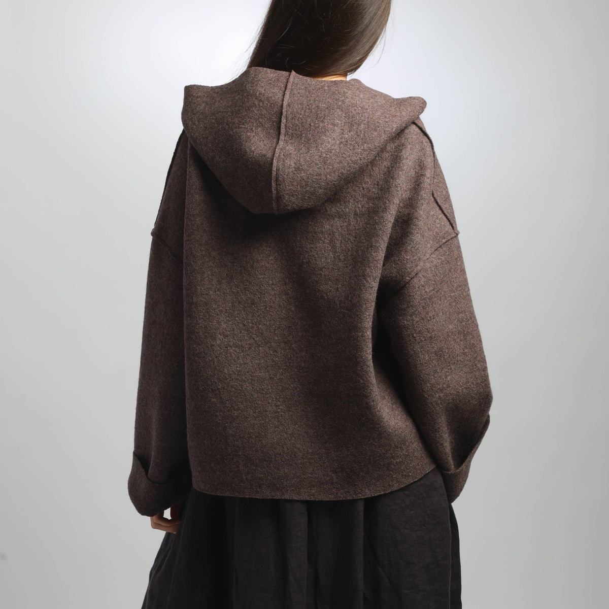 Giaccone UMMA Oversized con Tasche: Brown / M