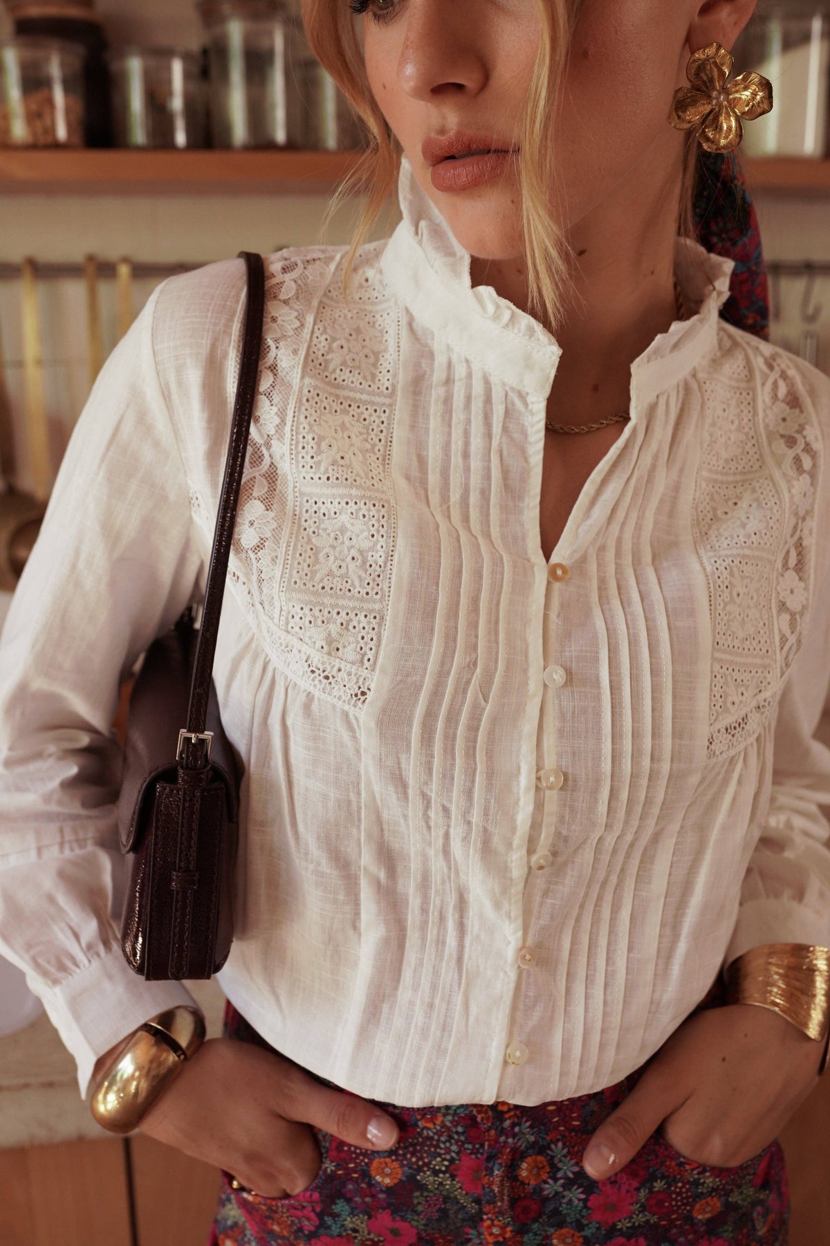 Irvine shirt: White / S/M