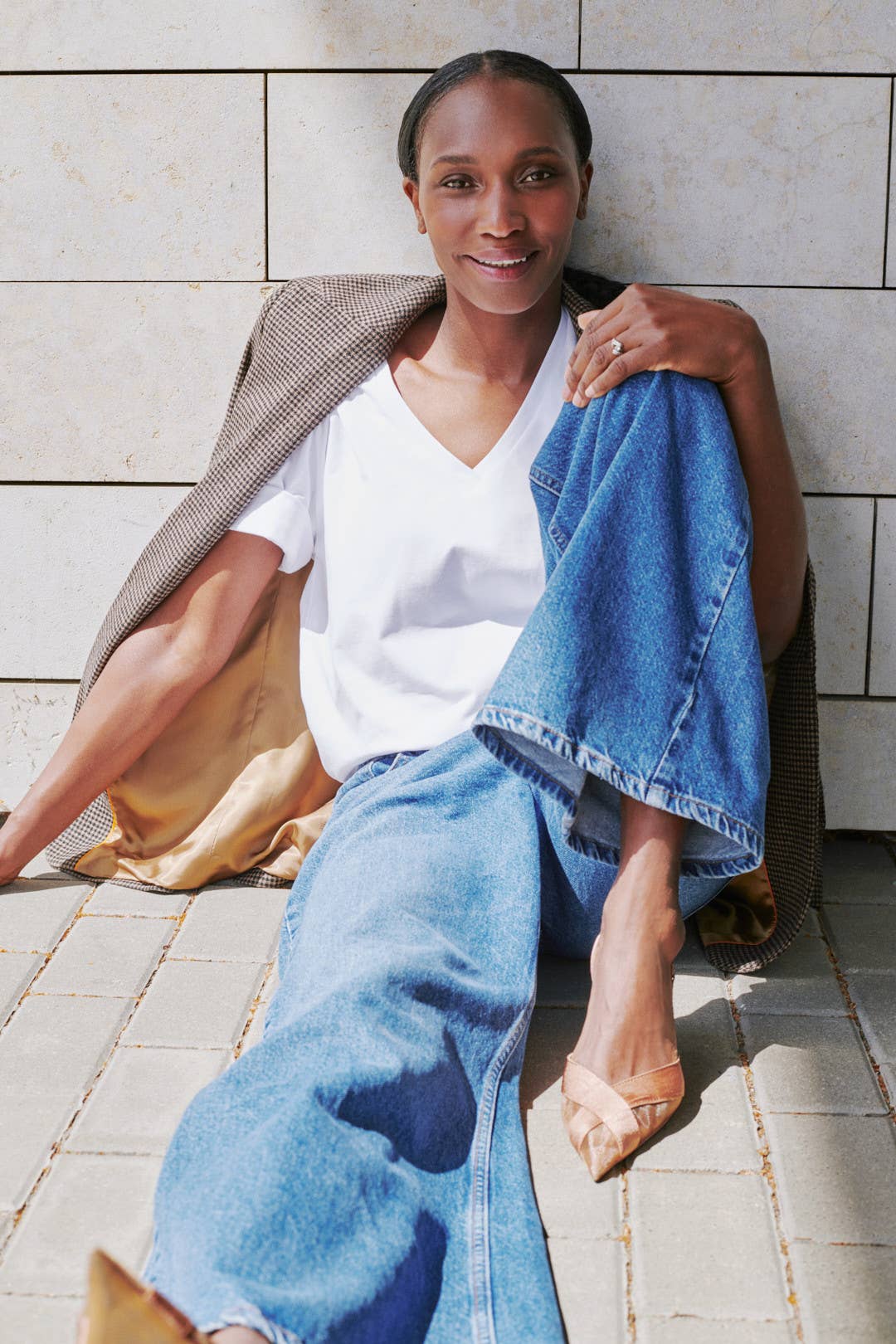 Jeans 'HARLEM' | wide leg quality denim: Blue / S