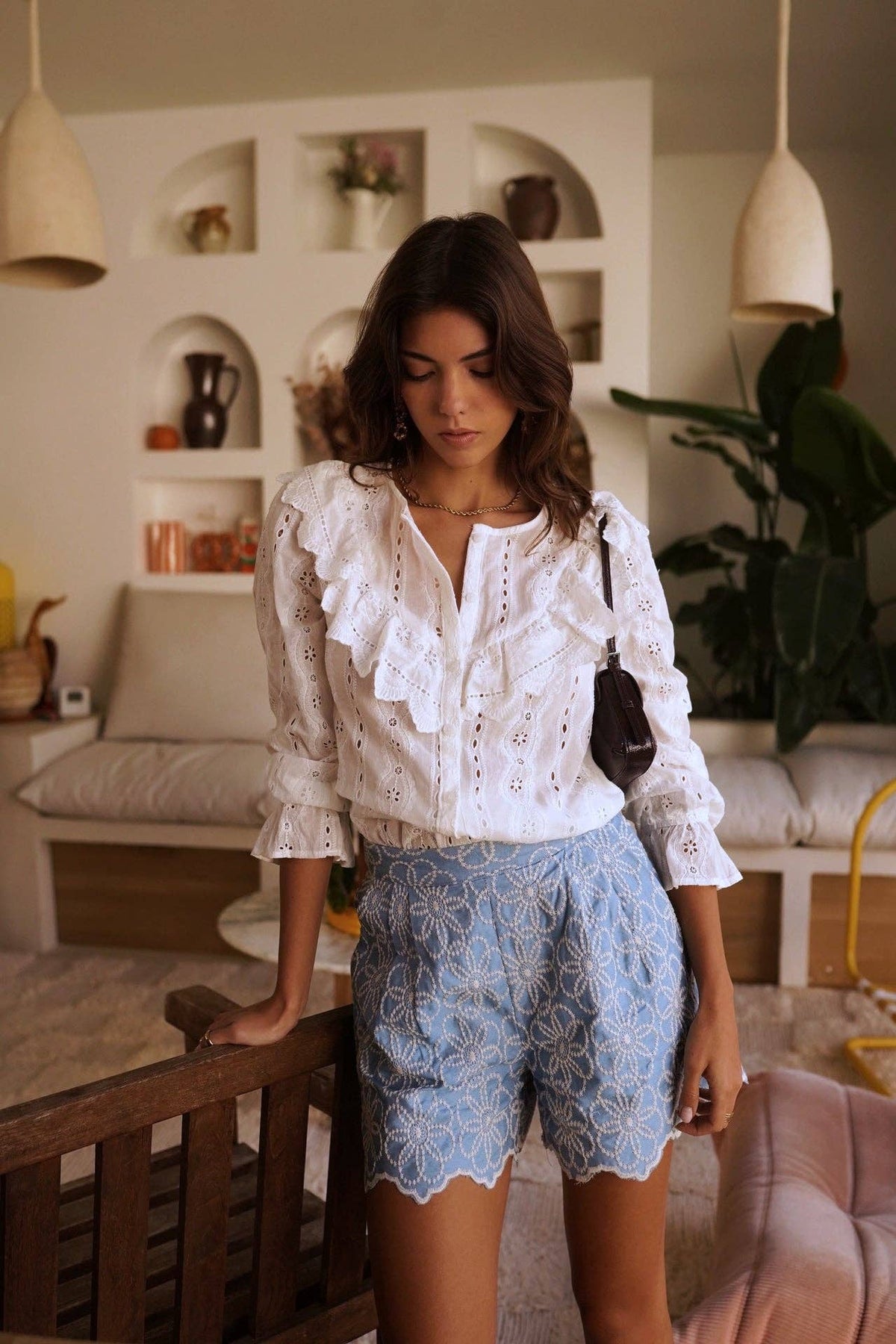 Beautiful Blouse: Blanc / M/L