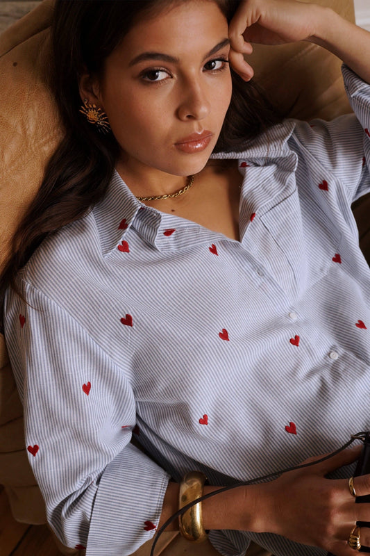 Valentina shirt: Rouge / M/L