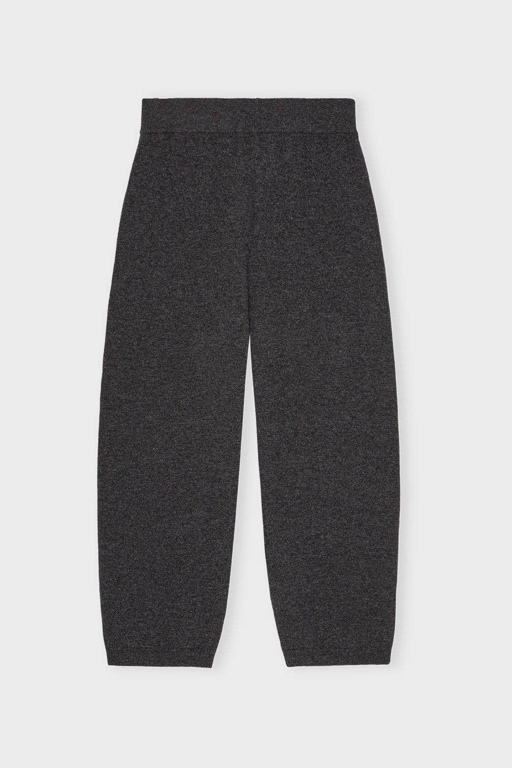 Yours knit pants merino: Charcoal melange / M