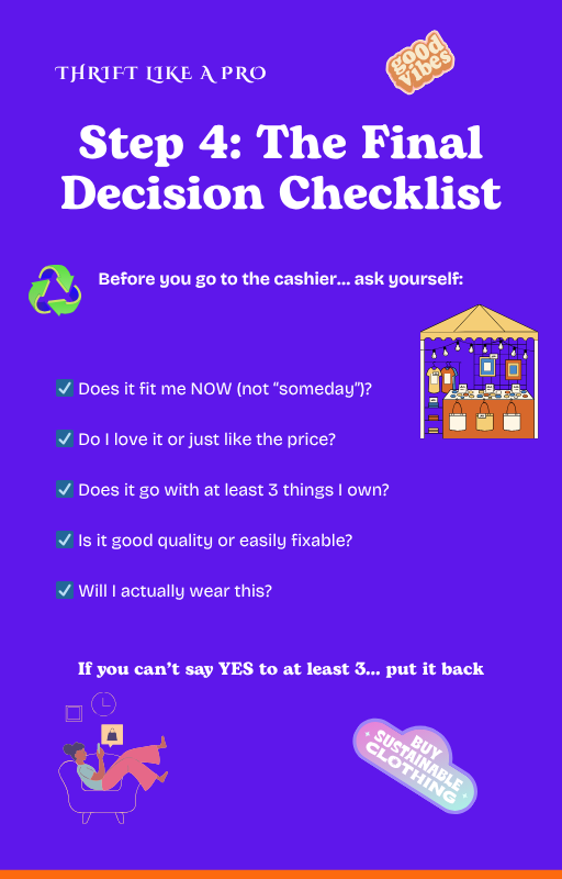 Thrift Like A Pro: The Ultimate Second-Hand Shopping Checklist