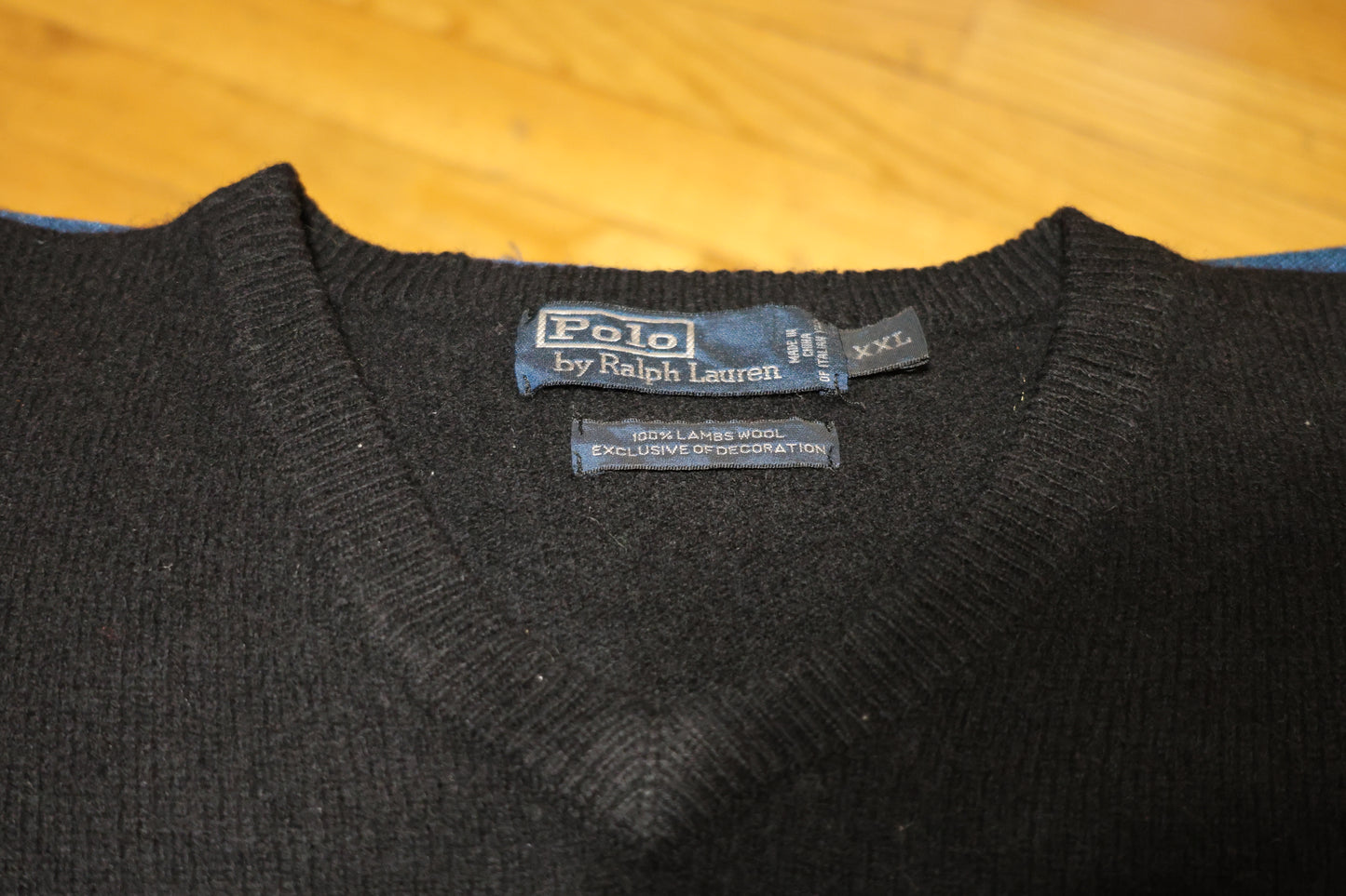 Black Ralph Lauren wool sweater