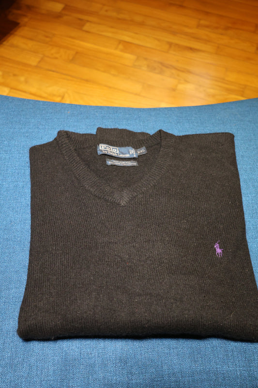 Black Ralph Lauren wool sweater