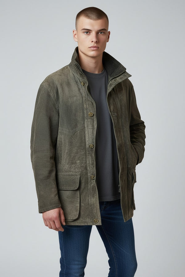 Burberry suede jacket for men