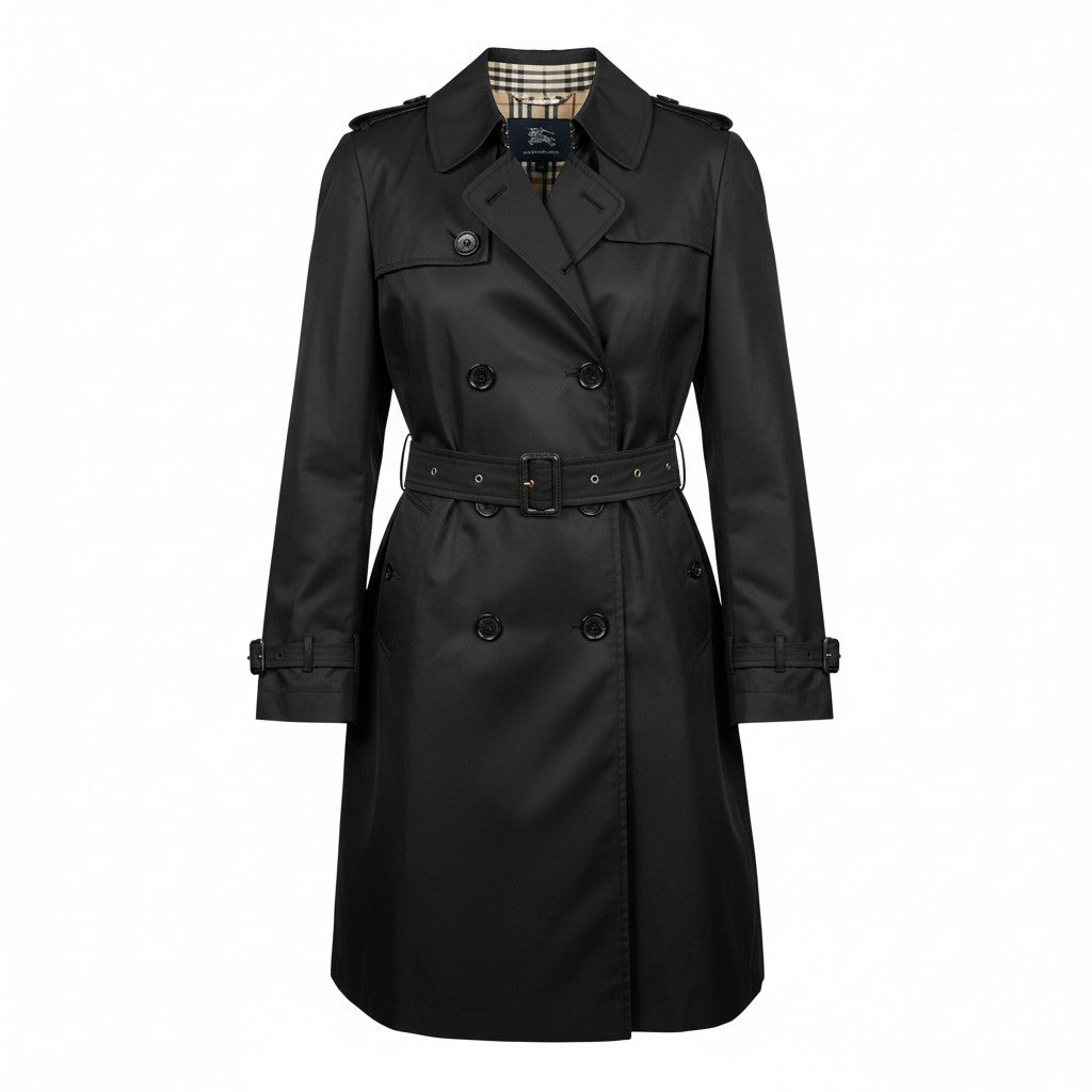 Burberry navy trench for women