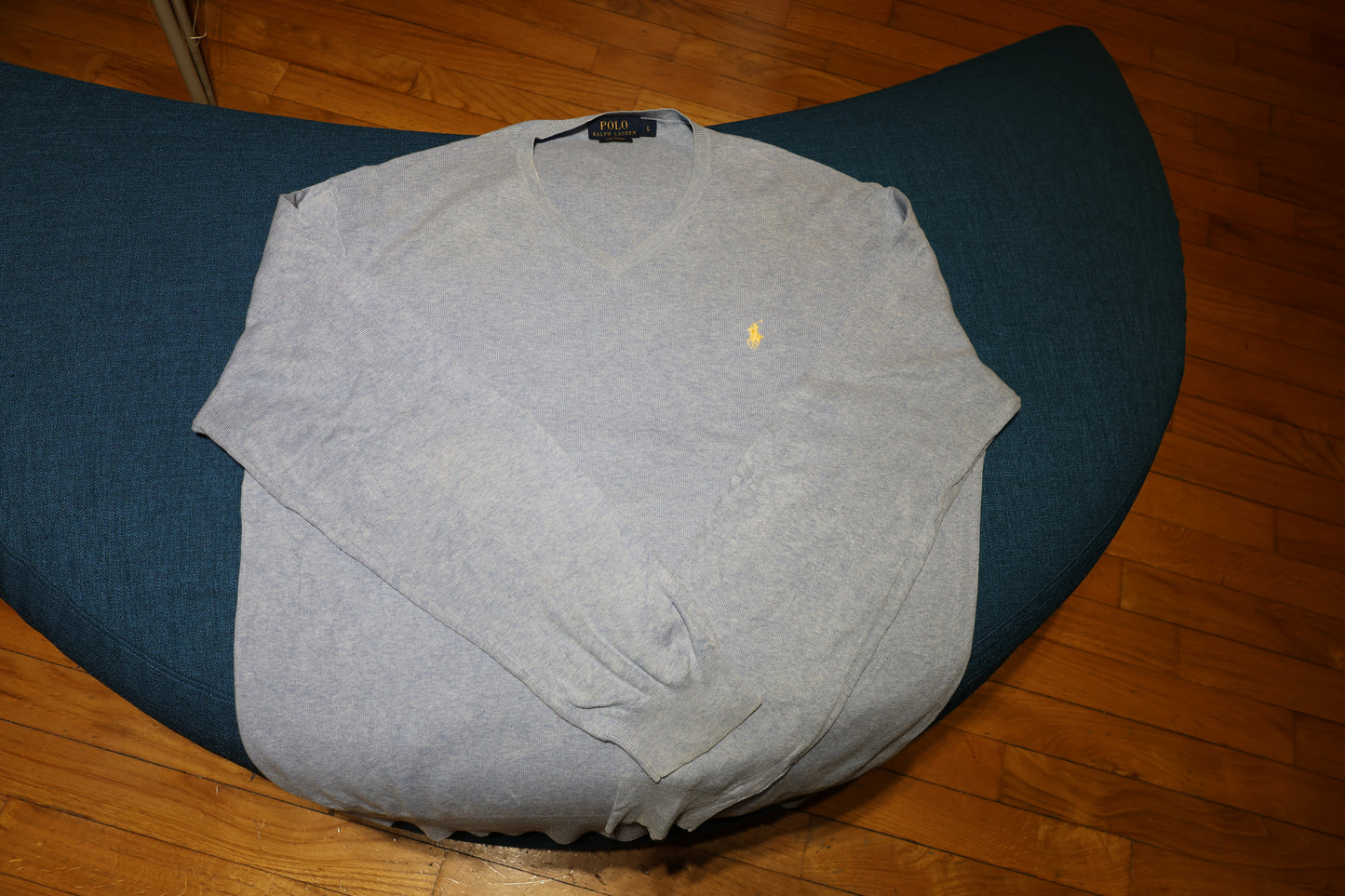 Baby blue Ralph Lauren sweater