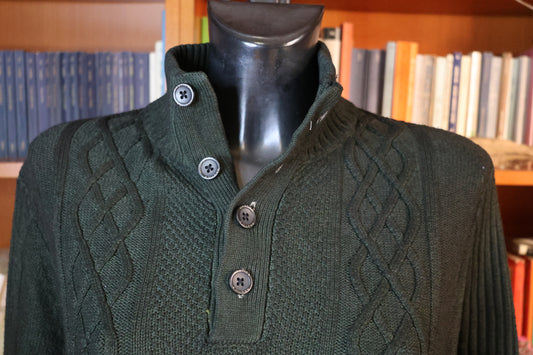 Dark green sweater