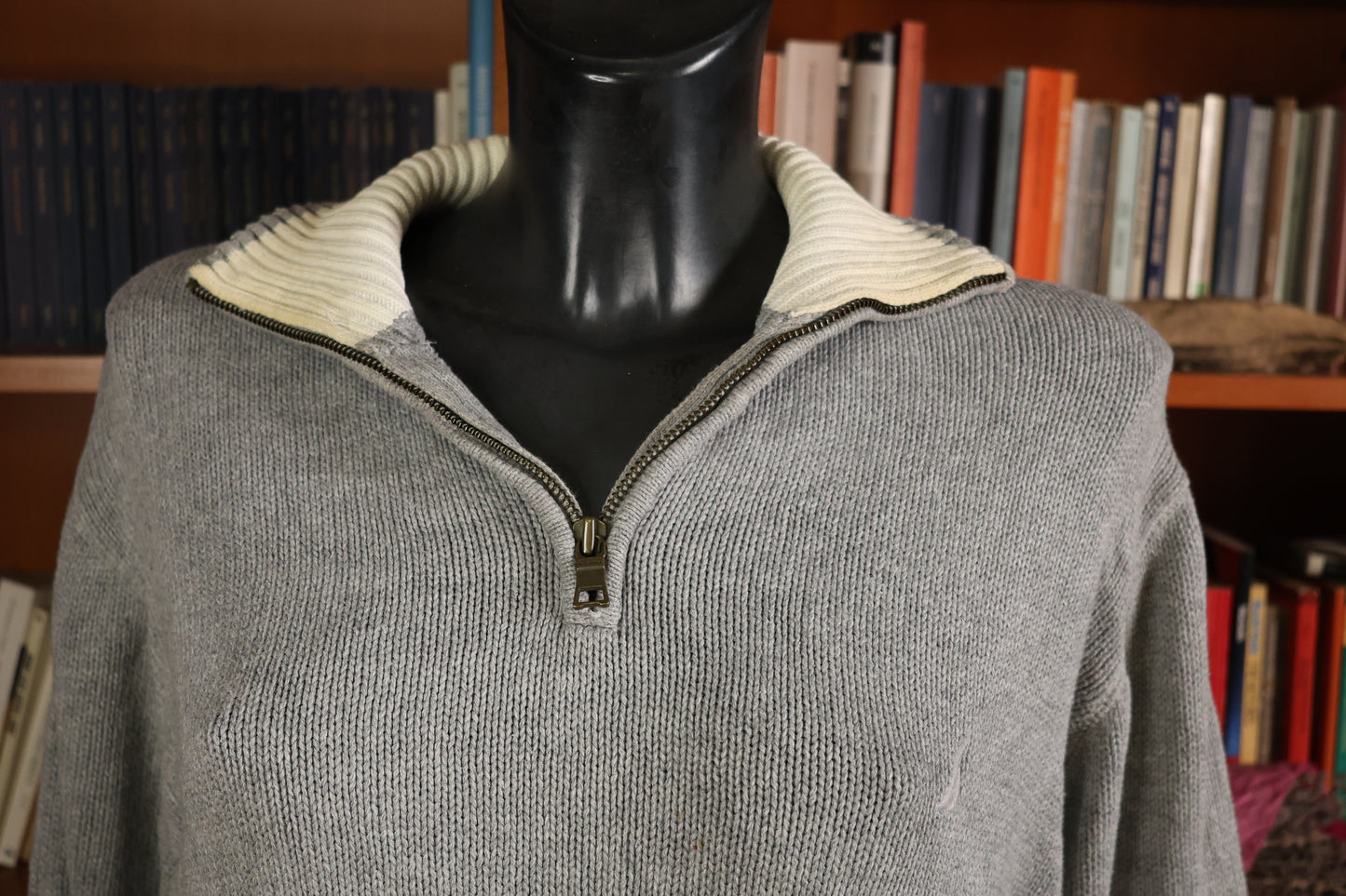 White & Grey sweater