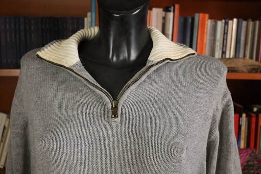 White & Grey sweater