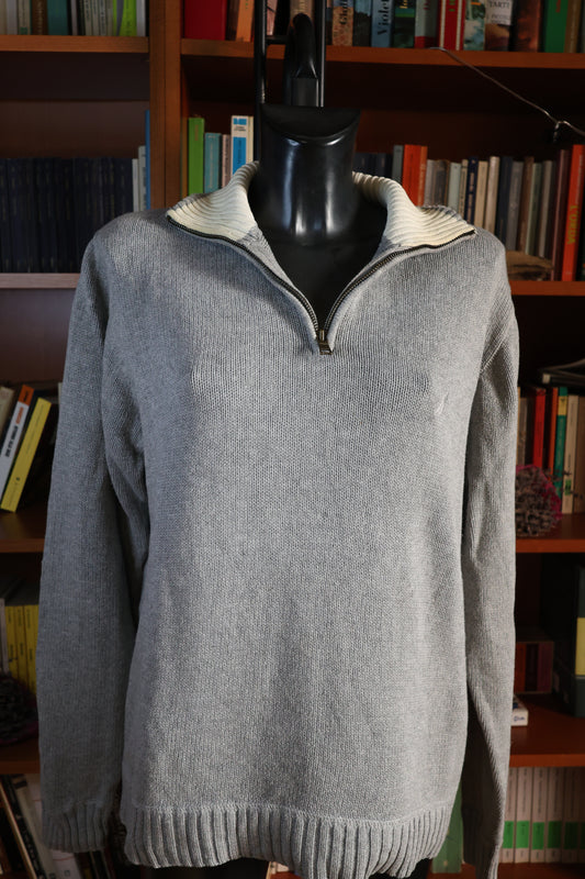 White & Grey sweater