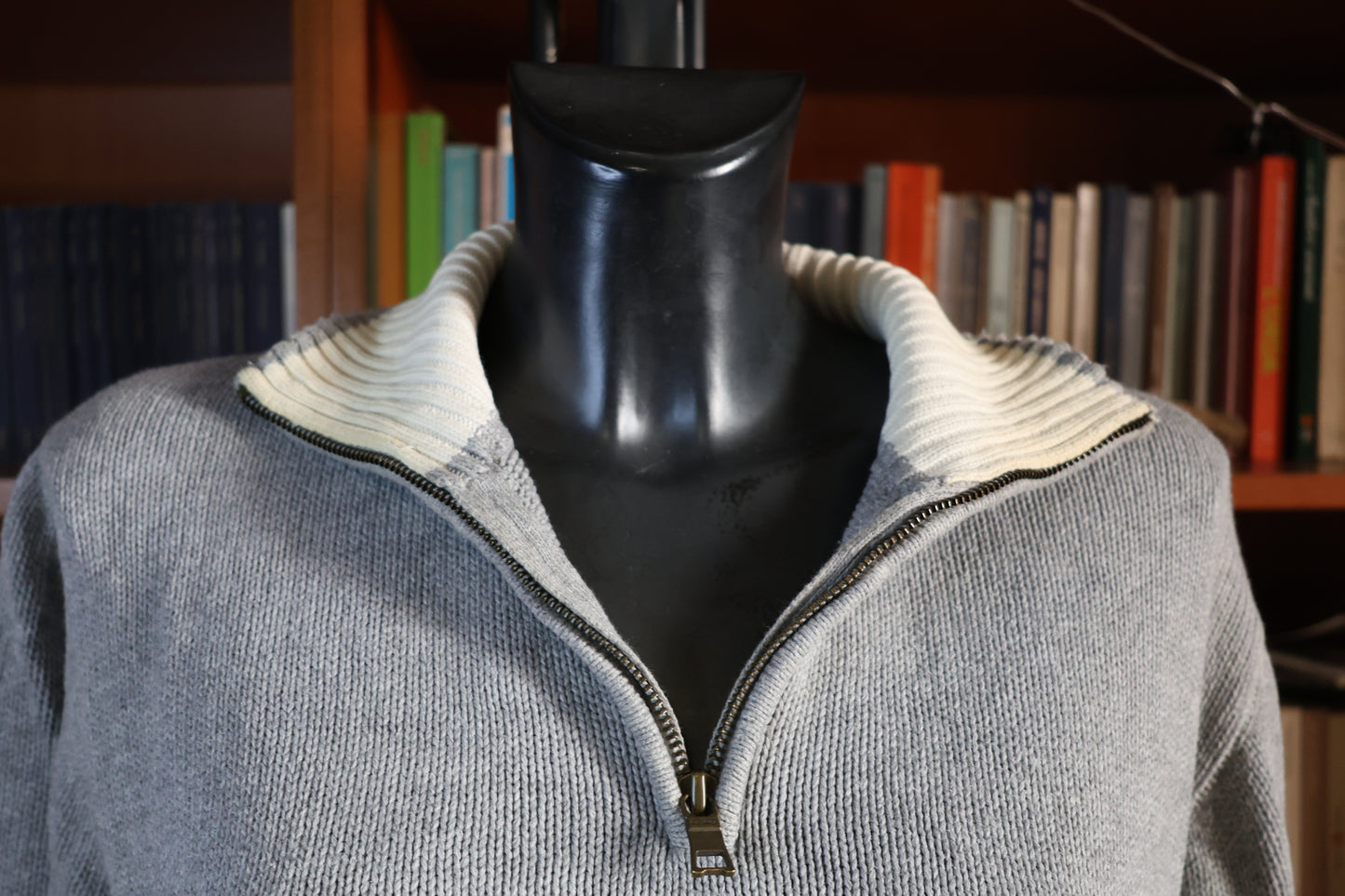 White & Grey sweater