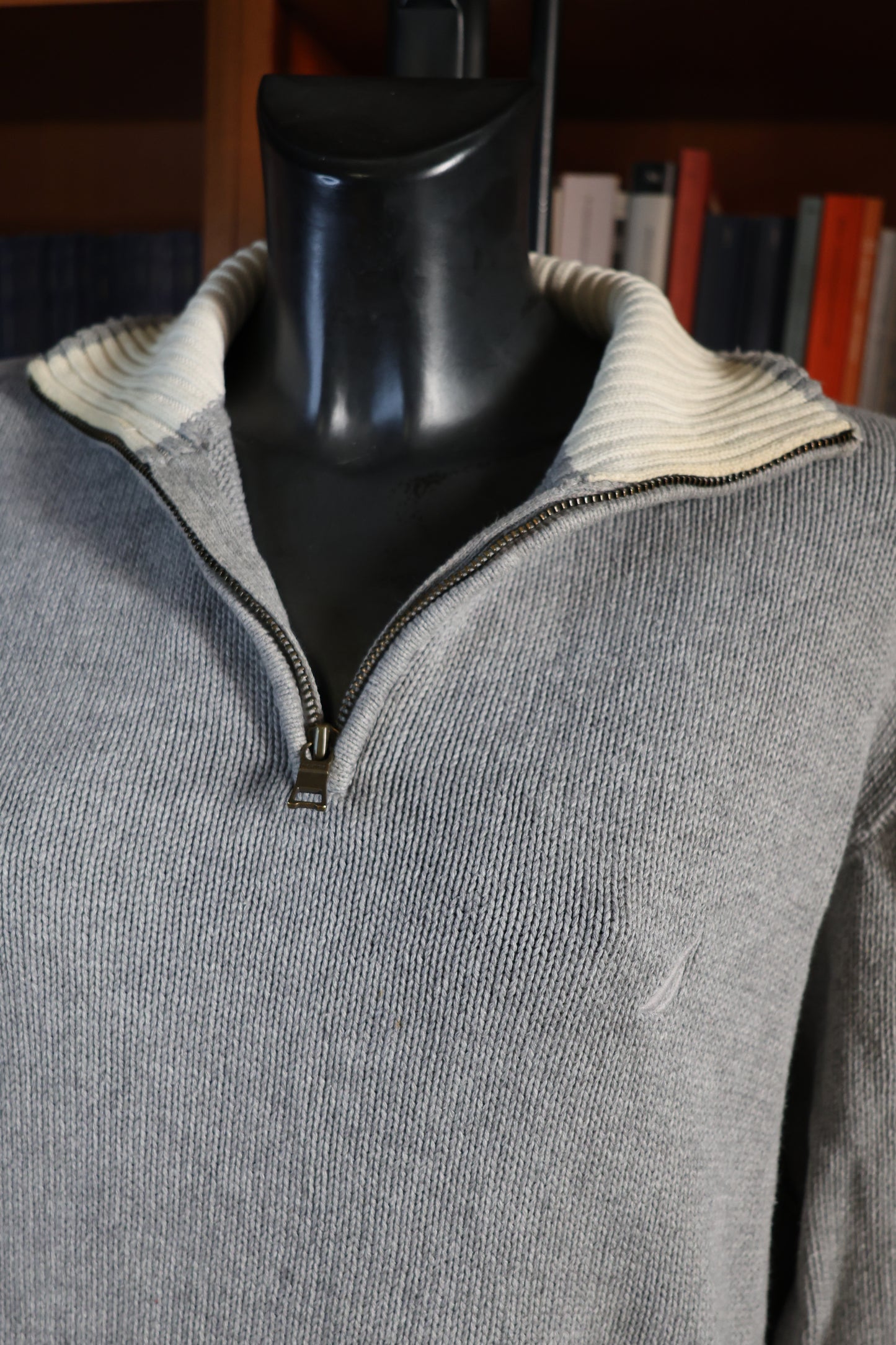 White & Grey sweater