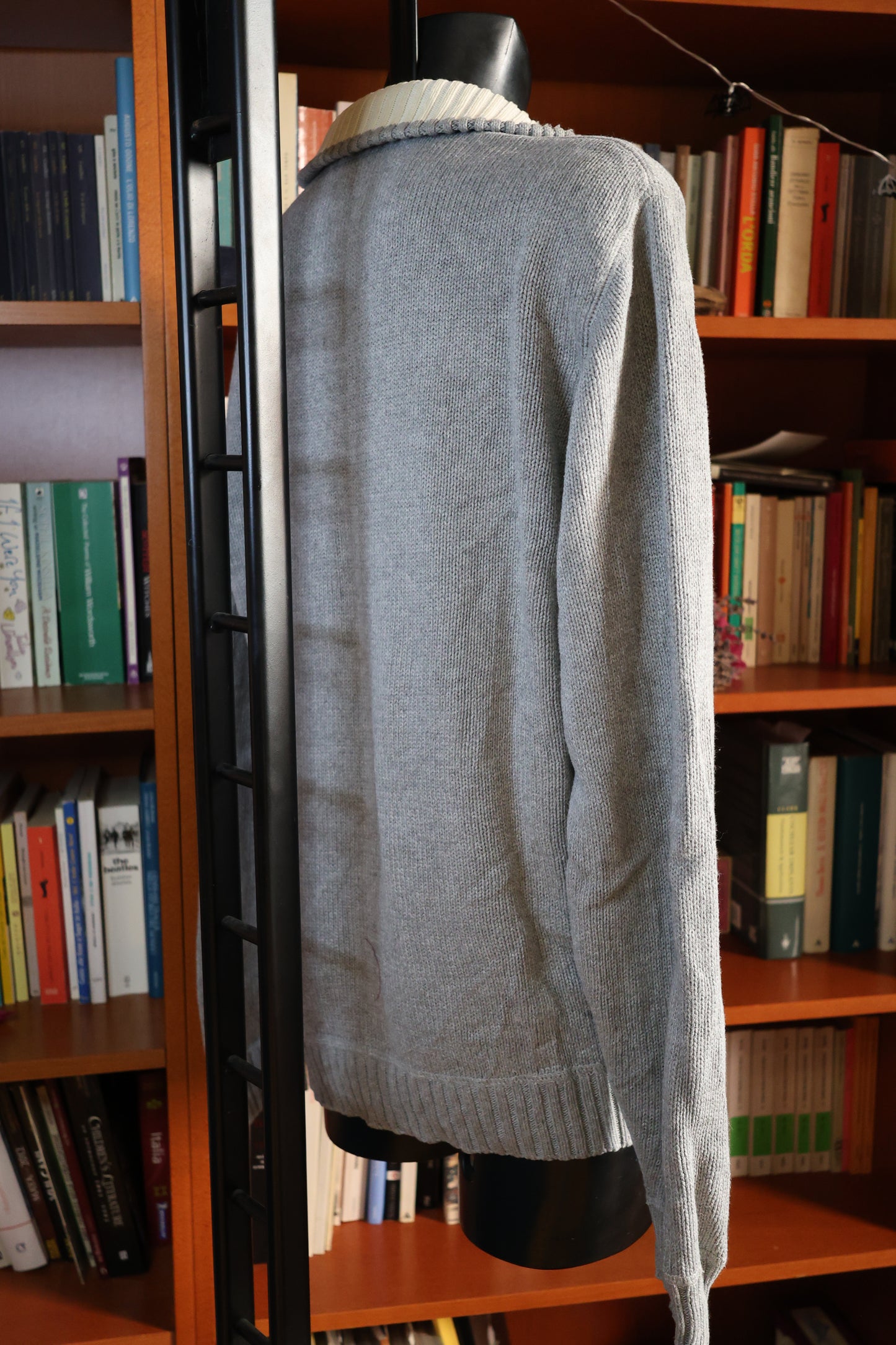 White & Grey sweater