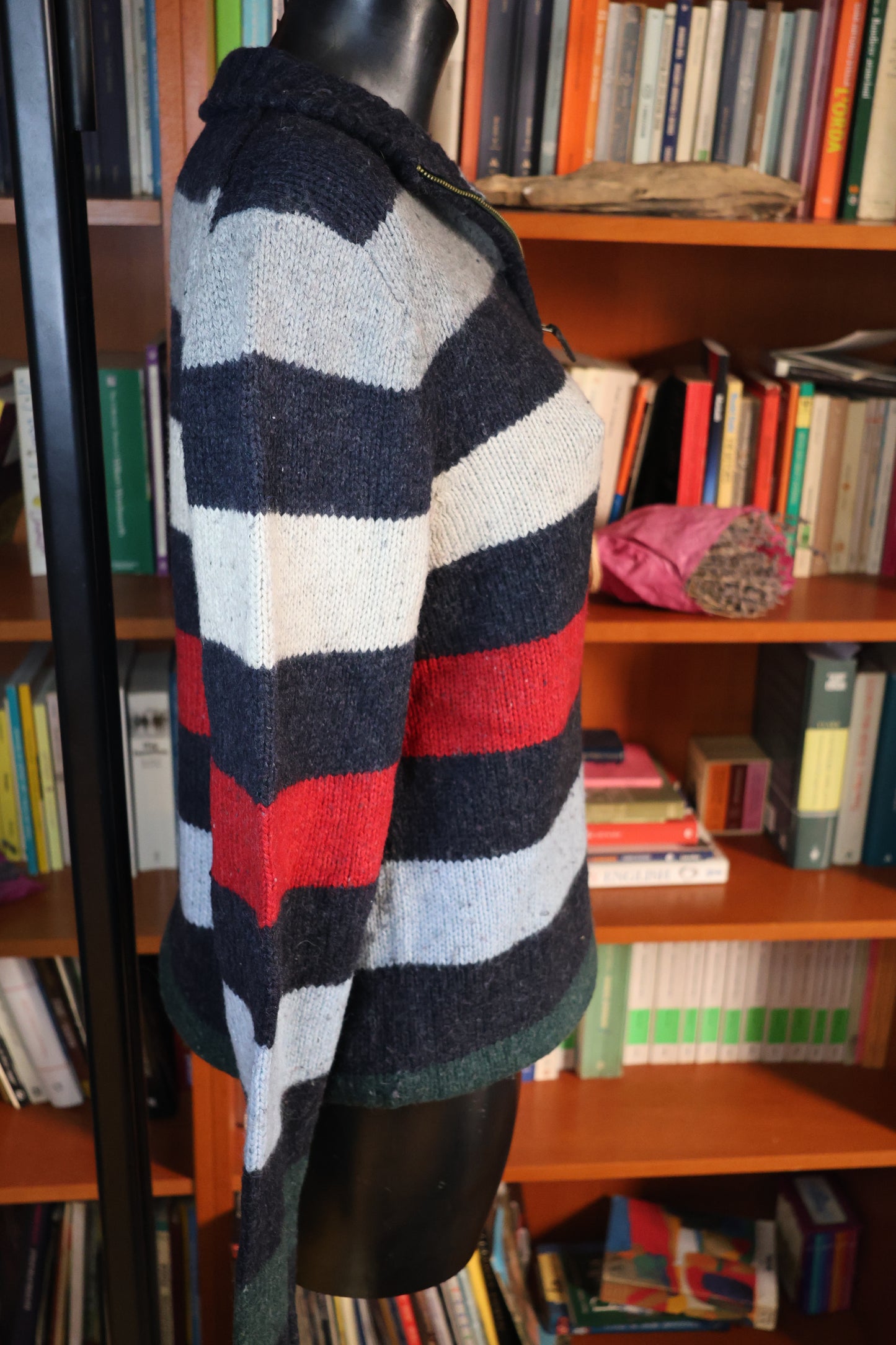 Striped boyfriend sweater