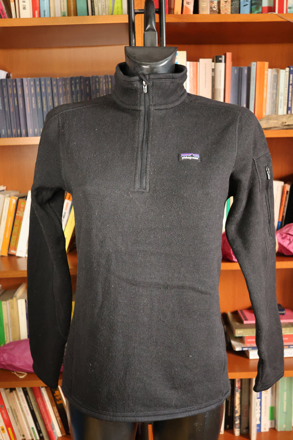 Giacca in pile Patagonia nera