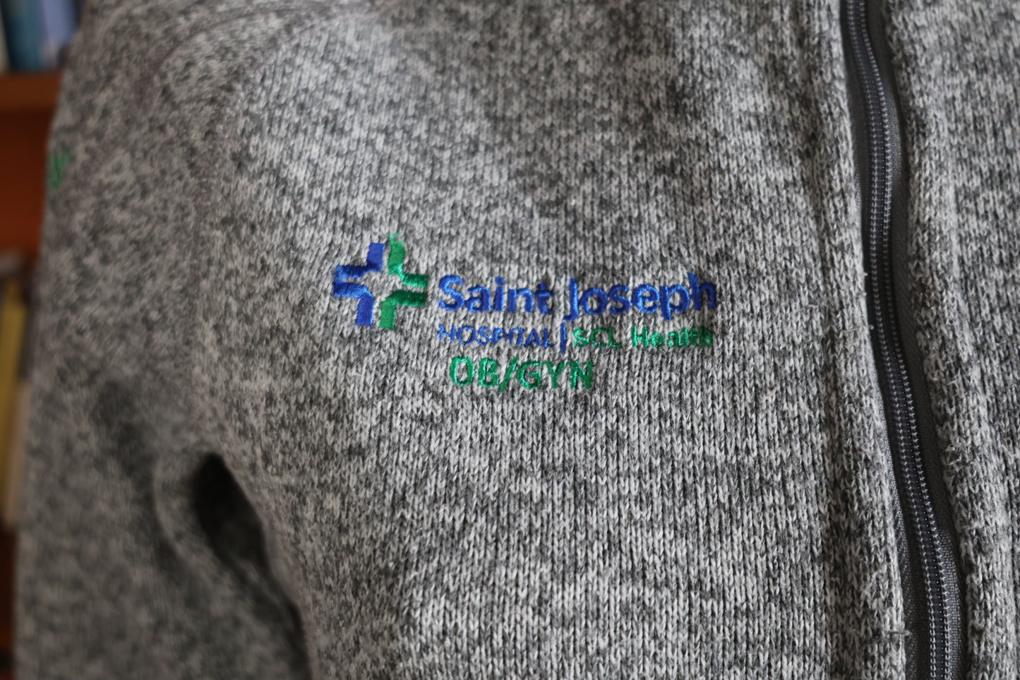 Patagonia grey fleece jacket