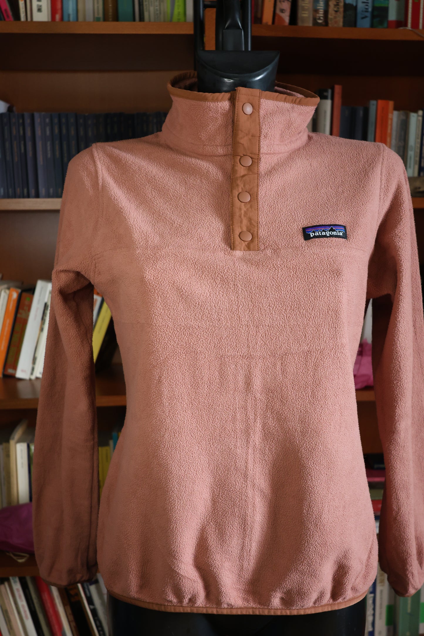 Rose Patagonia fleece jacket